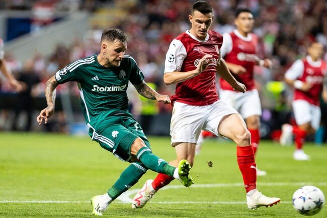 Cuộc chạm trán gay cấn giữa Braga vs Panathinaikos  